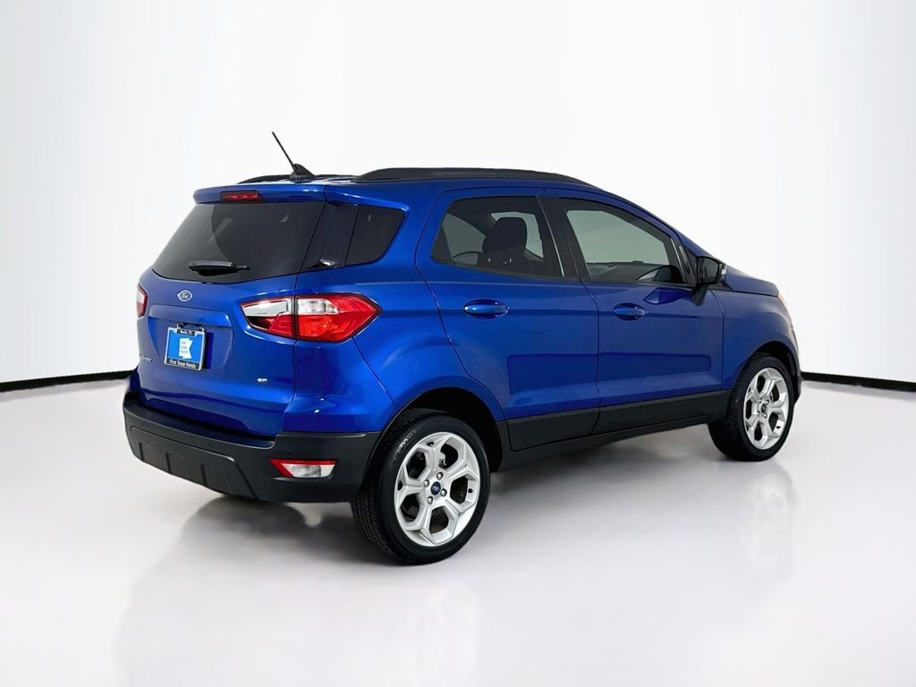 Used 2021 Lightning Blue Metallic Ford SE image 7