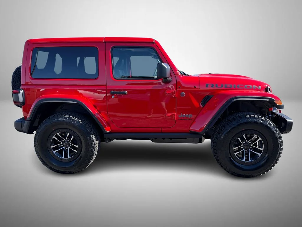 New 2026 Firecracker Red Clear-Coat Exterior Paint Jeep Rubicon X image 5