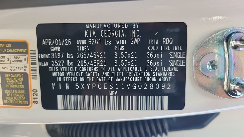 New 2027 Glacial White Pearl Kia X-Line EX image 26
