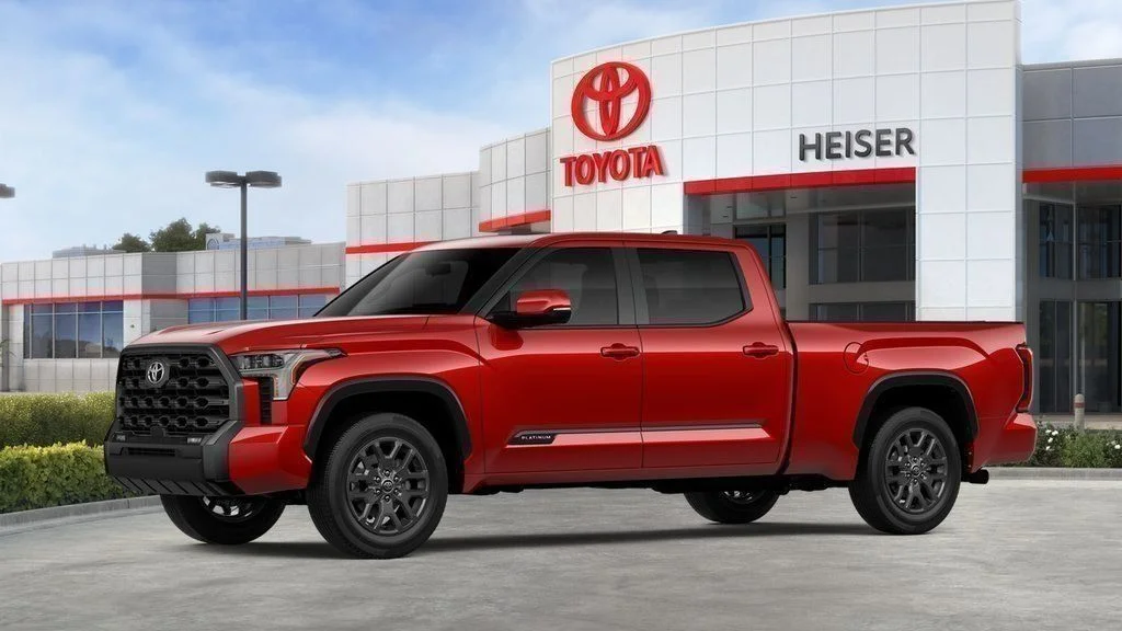 New 2026 Red Toyota Platinum image 25