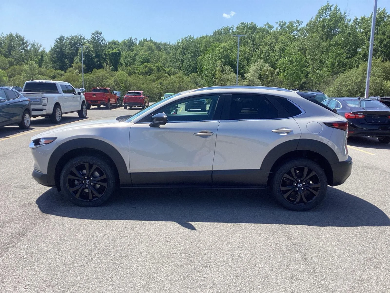 Used 2024 Platinum Quartz Metallic Mazda 2.5 S Select Sport image 4