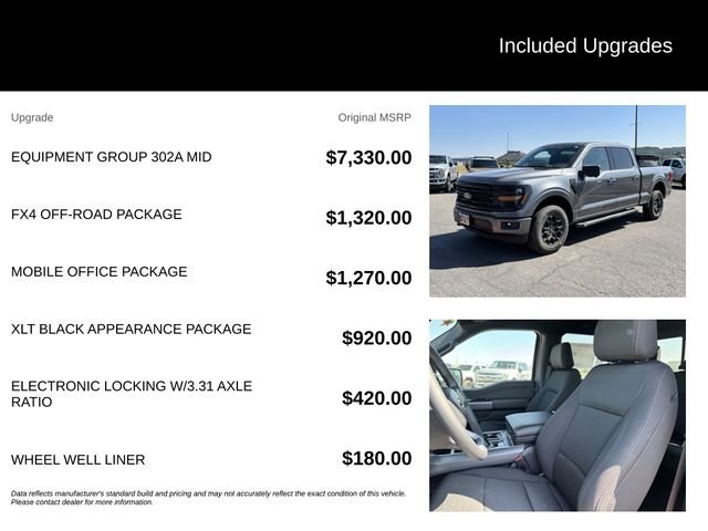 New 2026 Carbonized Gray Metallic Ford XLT image 5