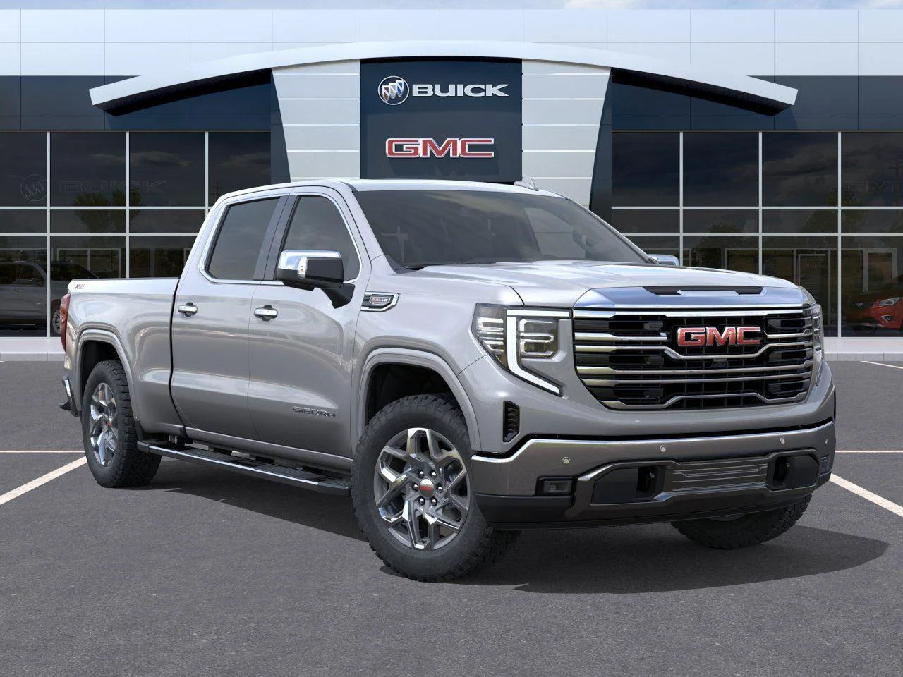 New 2026 Sterling Metallic GMC SLT image 7