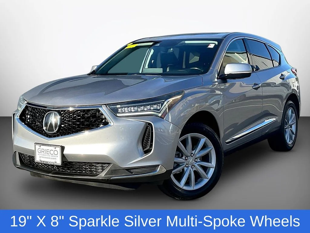 Used 2022 Lunar Silver Metallic Acura Base image 3