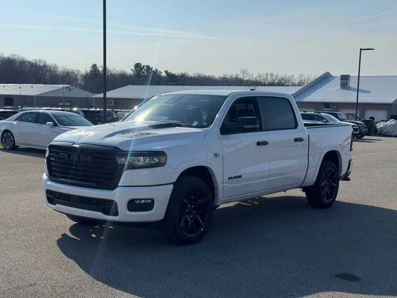 New 2026 Ivory White Tri-Coat Pearl-Coat Exterior Paint RAM Laramie image 7