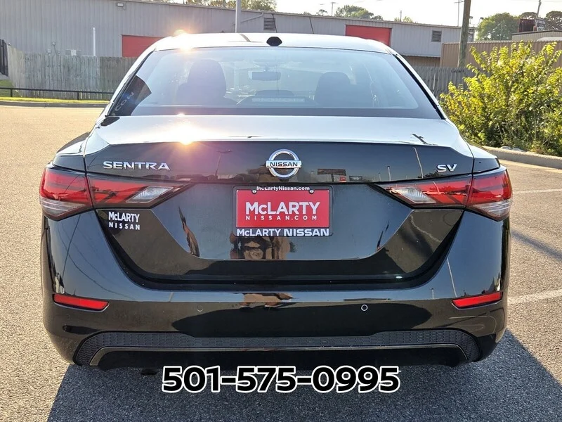 Used 2023 Super Black NISSAN SV CVT image 7