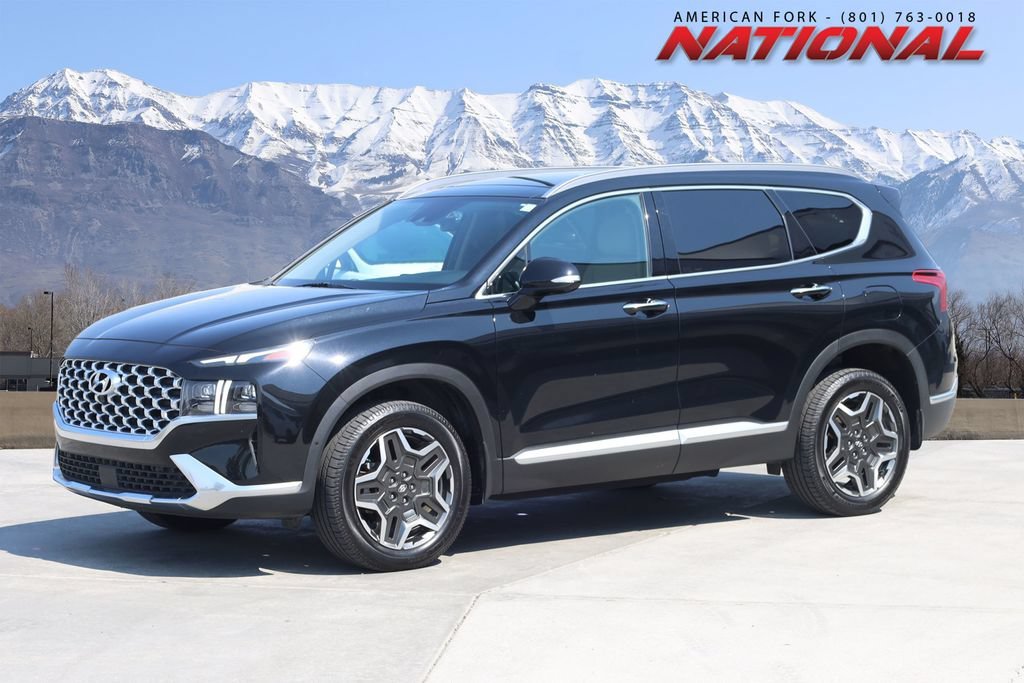 Used 2023 Twilight Black Hyundai Limited image 1