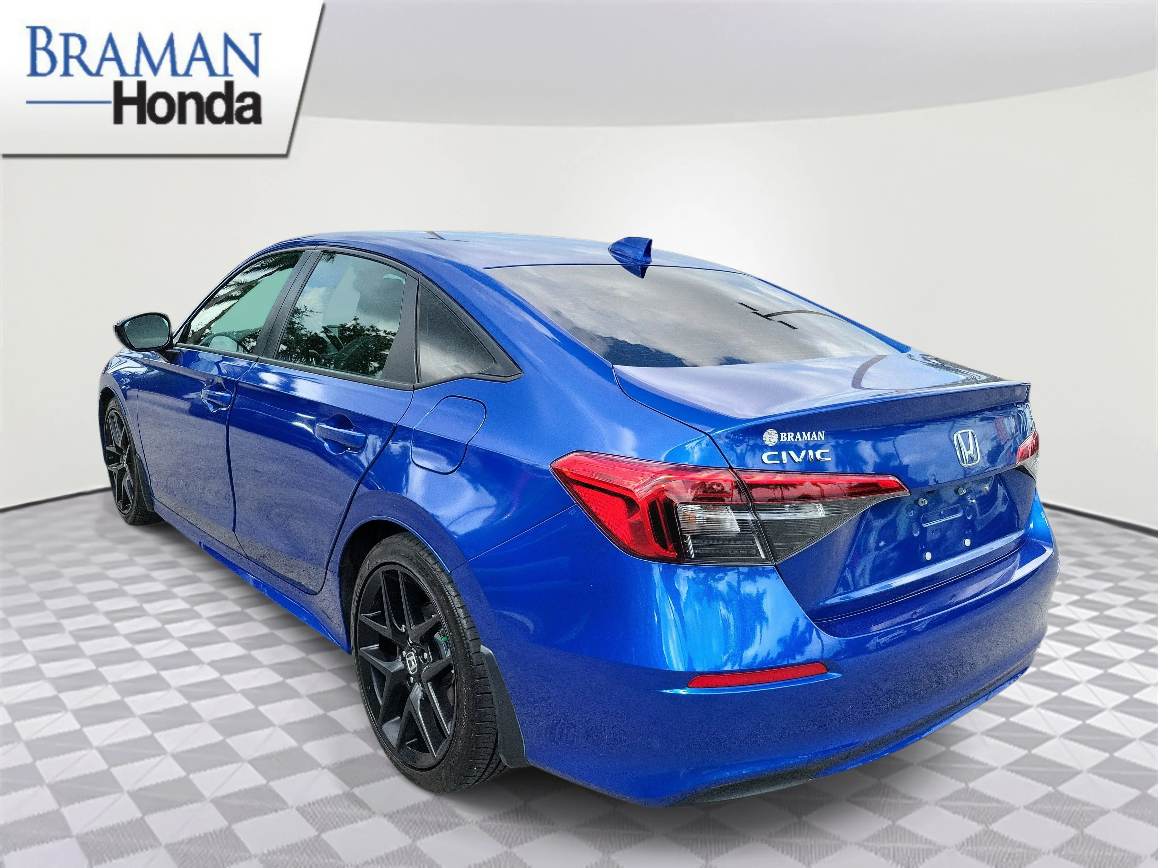 Certified Used 2024 Aegean Blue Metallic Honda 2.0L 4D SPORT image 4