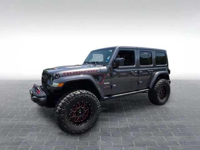 Used 2020 Gray Jeep Unlimited Rubicon image 3