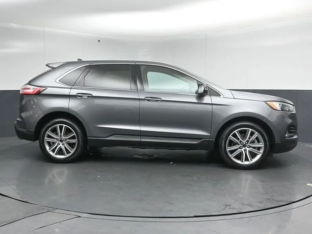 Certified Used 2024 Carbonized Gray Metallic Ford Titanium image 8
