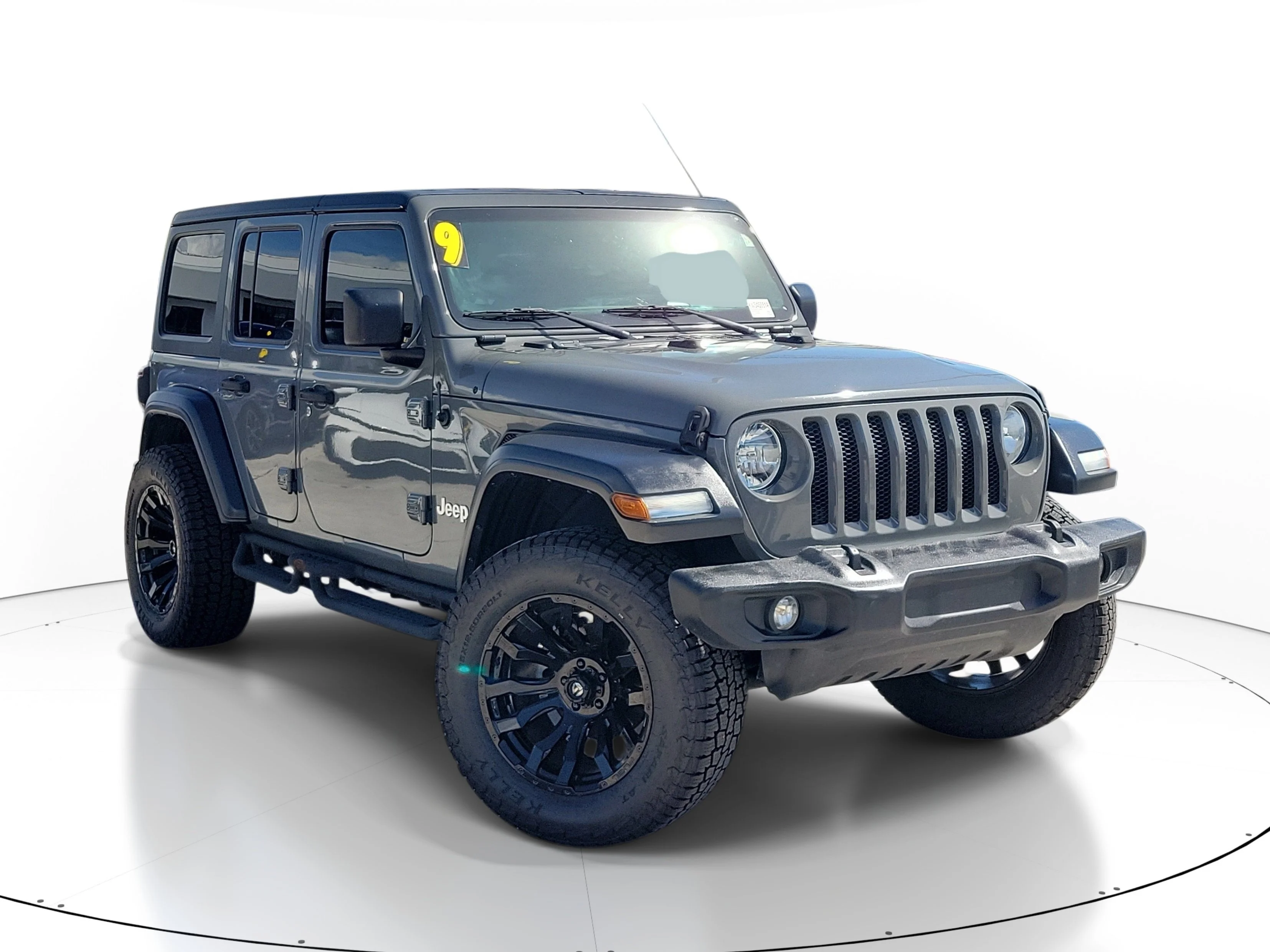 Used 2019 Sting-Gray Clearcoat Jeep Sport S image 1