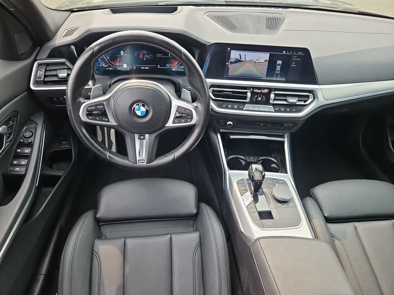 Used 2021 Black Sapphire Metallic BMW 330i xDrive image 27
