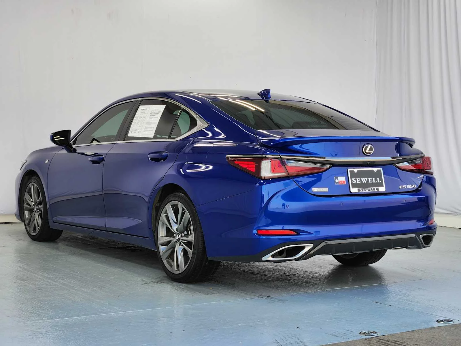 Used 2020 Ultrasonic Blue Mica 2.0 Lexus F SPORT image 4