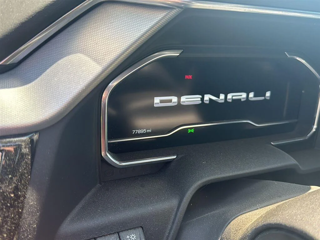 Used 2024 Volcanic Red Tintcoat GMC Denali image 3