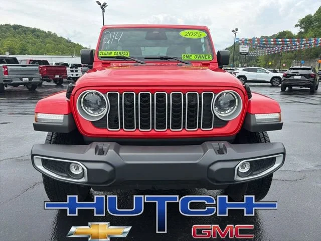 Used 2025 Red Jeep 4-Door Sahara 4x4 image 6
