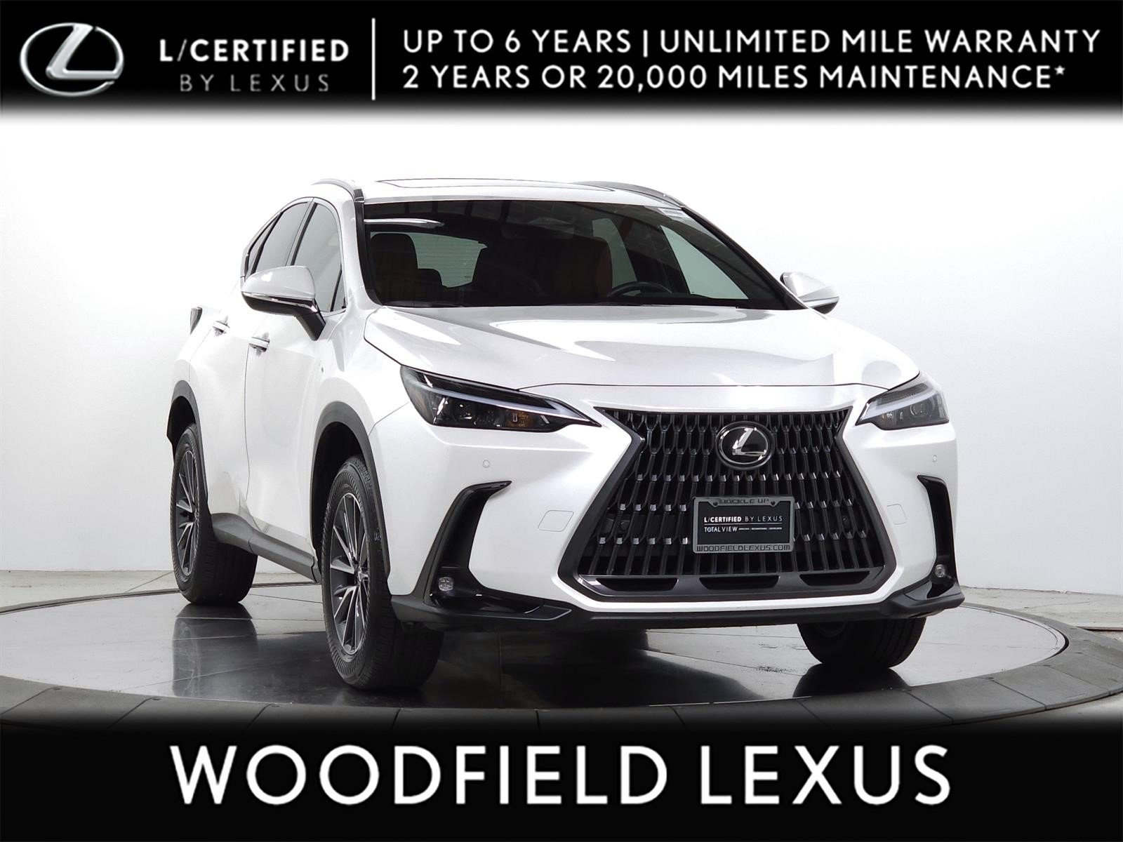 Certified Used 2025 White Lexus  image 1