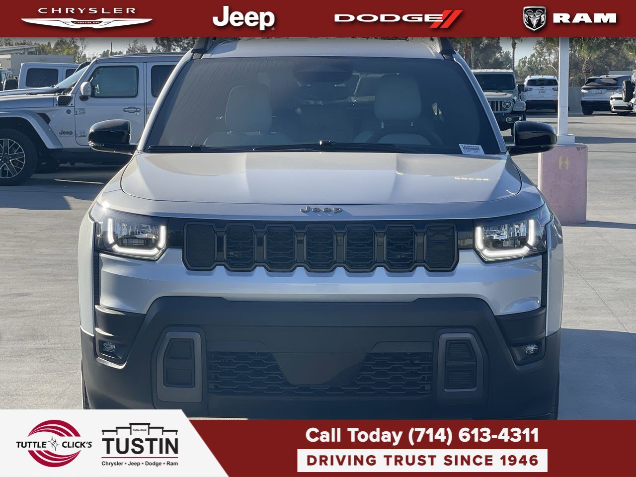 New 2026 Silver Zynith Clearcoat Jeep Limited image 2
