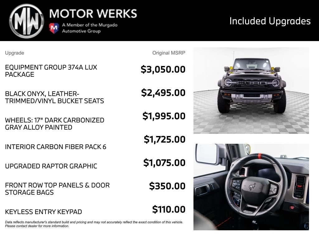 Used 2023 Black Ford Raptor image 4