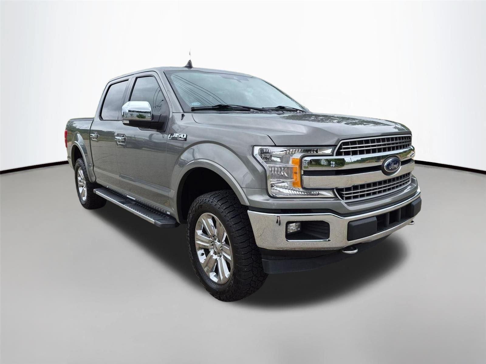 Used 2019 Ingot Silver Metallic Ford LARIAT image 3