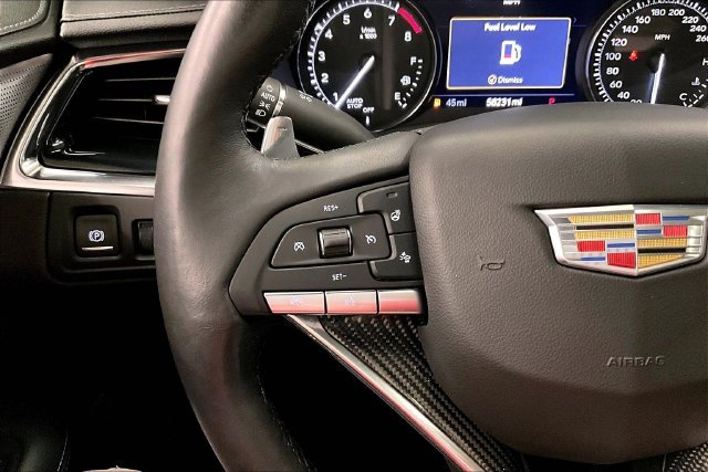 Used 2021 Satin Steel Metallic Cadillac Sport image 27