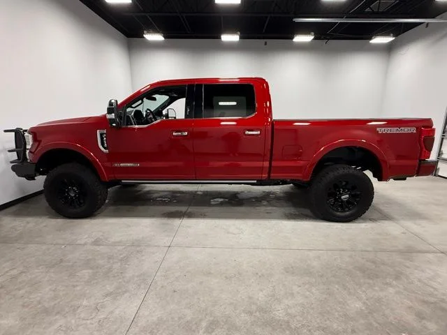 Used 2022 Red Ford Platinum Tremor image 8