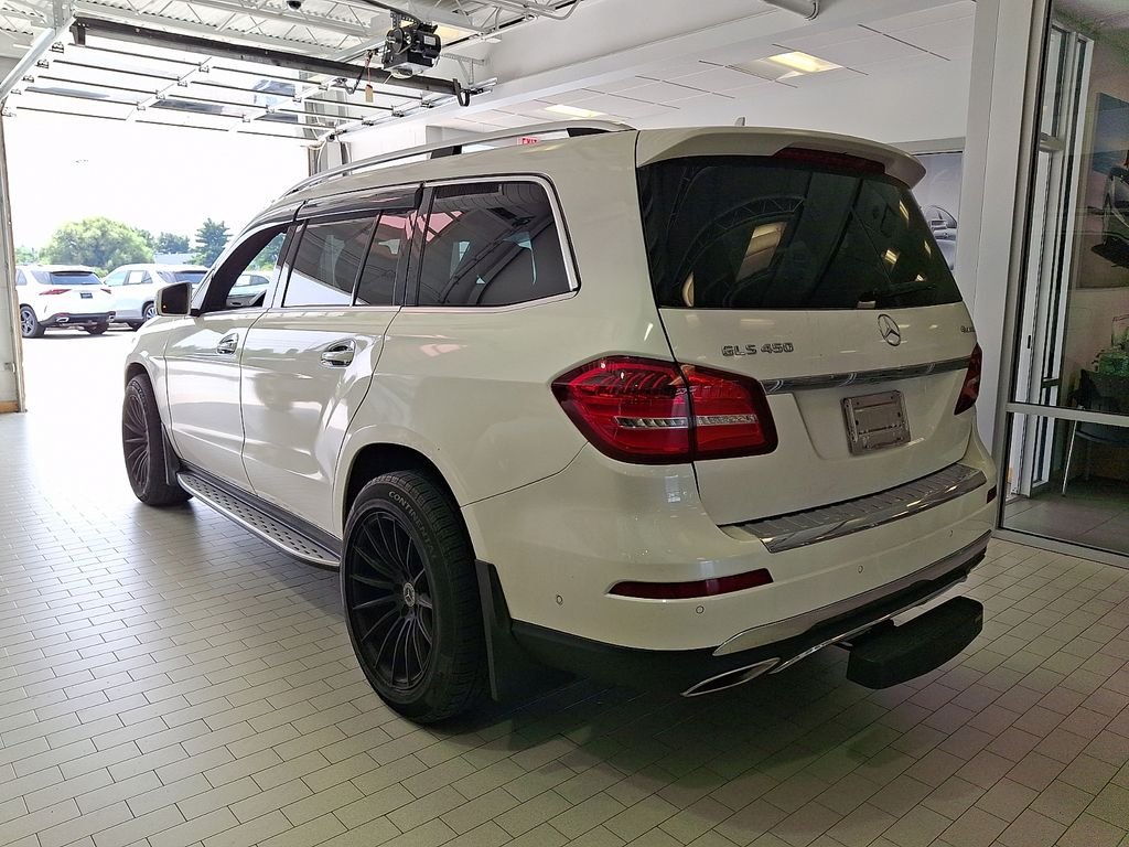 Used 2017 White Mercedes-Benz GLS 450 image 4