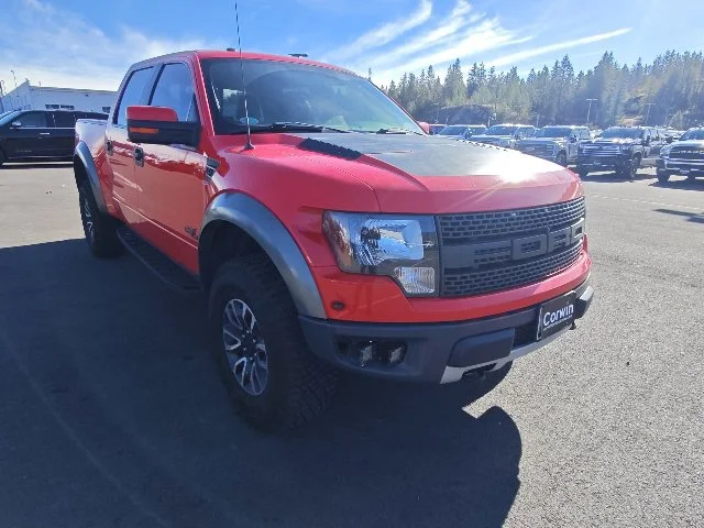 Used 2012 Race Red Ford SVT Raptor image 3