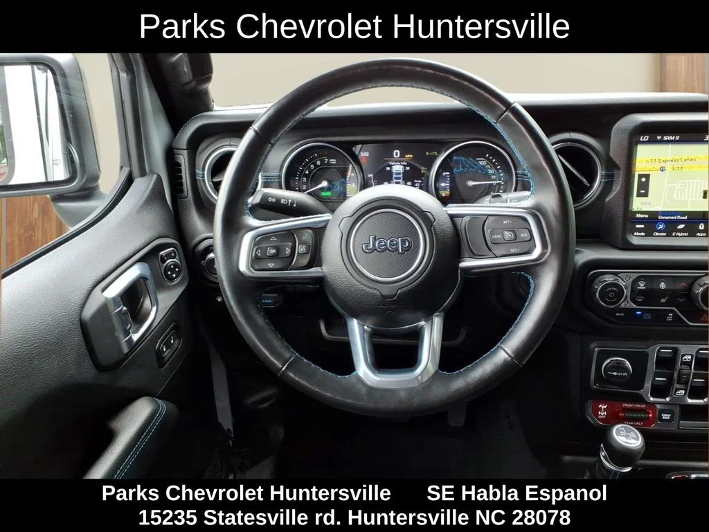 Certified Used 2023 Silver Jeep Rubicon 4xe image 22