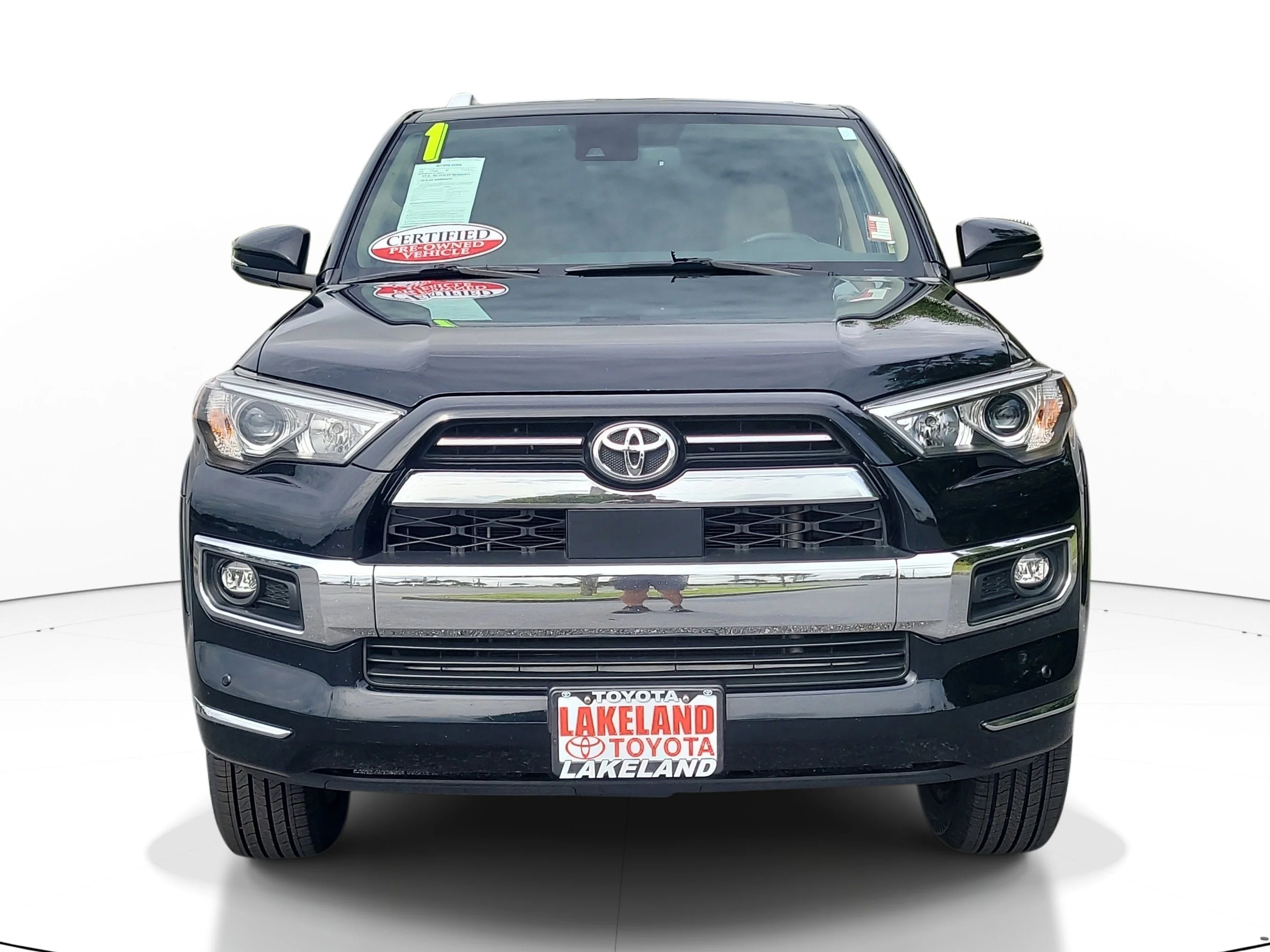 Certified Used 2021 Midnight Black Metallic Toyota Limited image 2