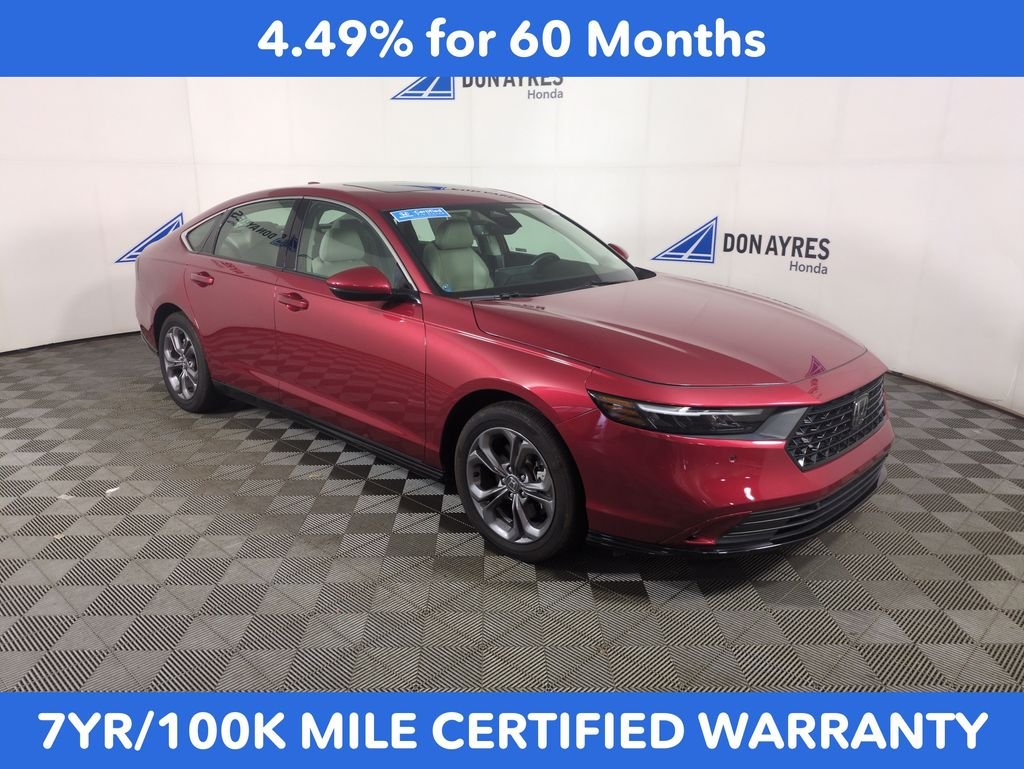 Certified Used 2024 Radiant Red Metallic Honda EX-L image 7