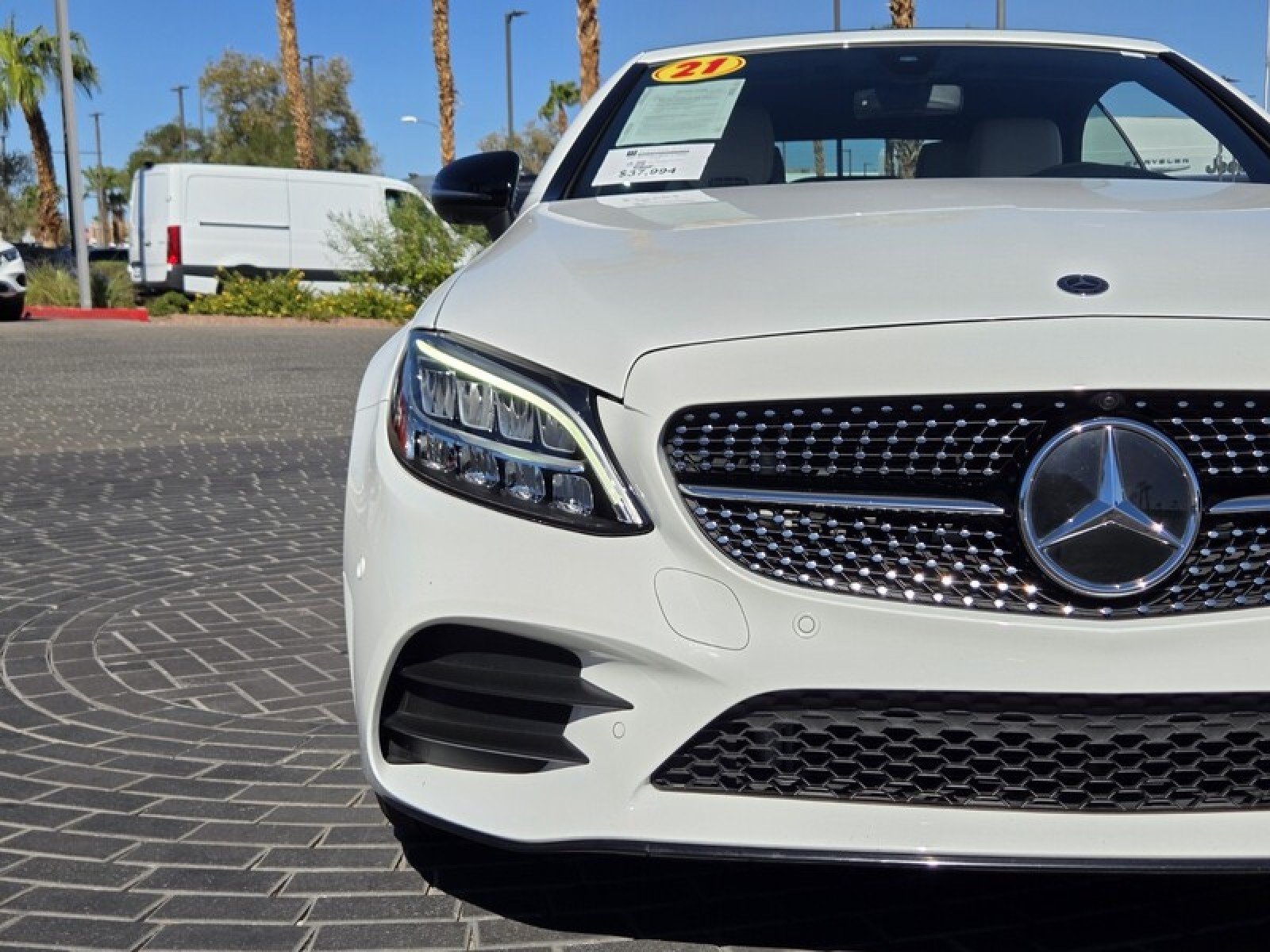 Certified Used 2021 Polar White Mercedes-Benz C 300 image 10