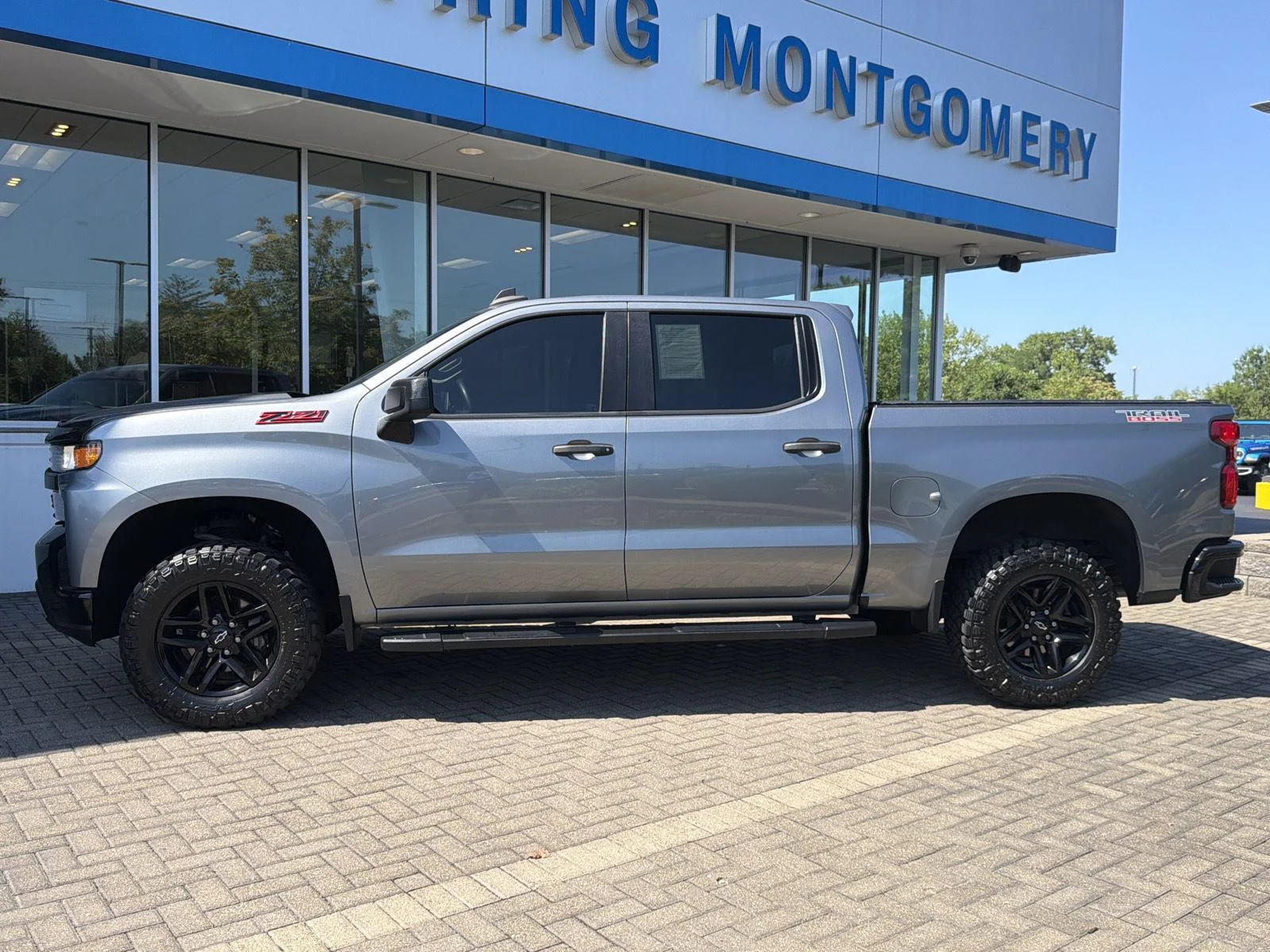 Used 2021 Satin Steel Metallic Chevrolet Custom Trail Boss image 2