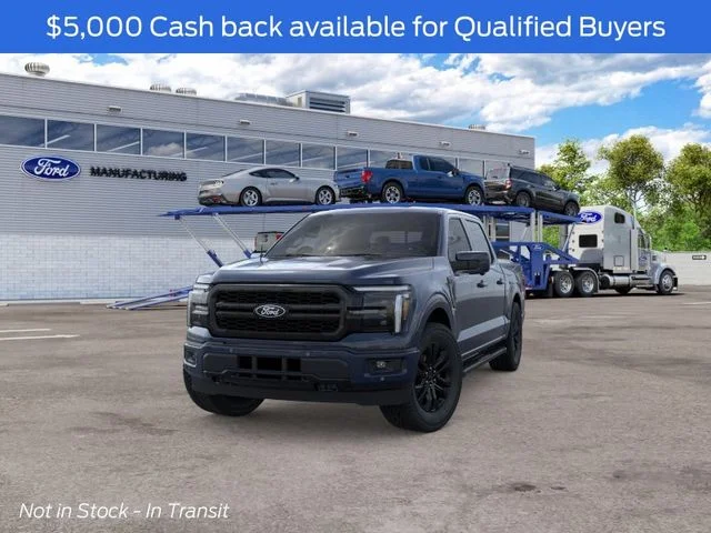 New 2026 Antimatter Blue Metallic Ford Lariat image 2