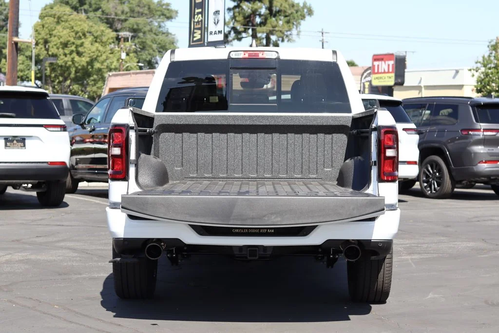 New 2026 Bright White Clear-Coat Exterior Paint RAM Laramie image 9
