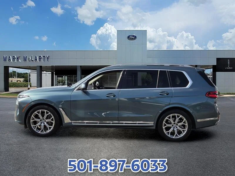 Used 2025 Blue Ridge Mountain Metallic BMW XDRIVE40I SPORTS ACTIVITY VEHICLE image 2