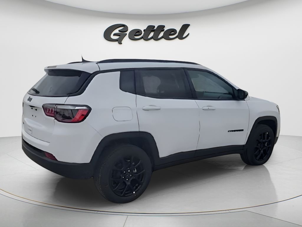 New 2026 Bright White Clear-Coat Exterior Paint Jeep Latitude image 8