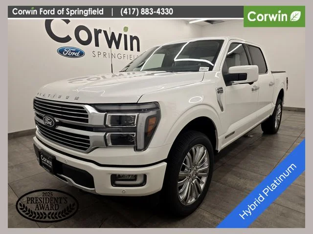 New 2026 Star White Metallic Tri-Coat Ford Platinum® image 1