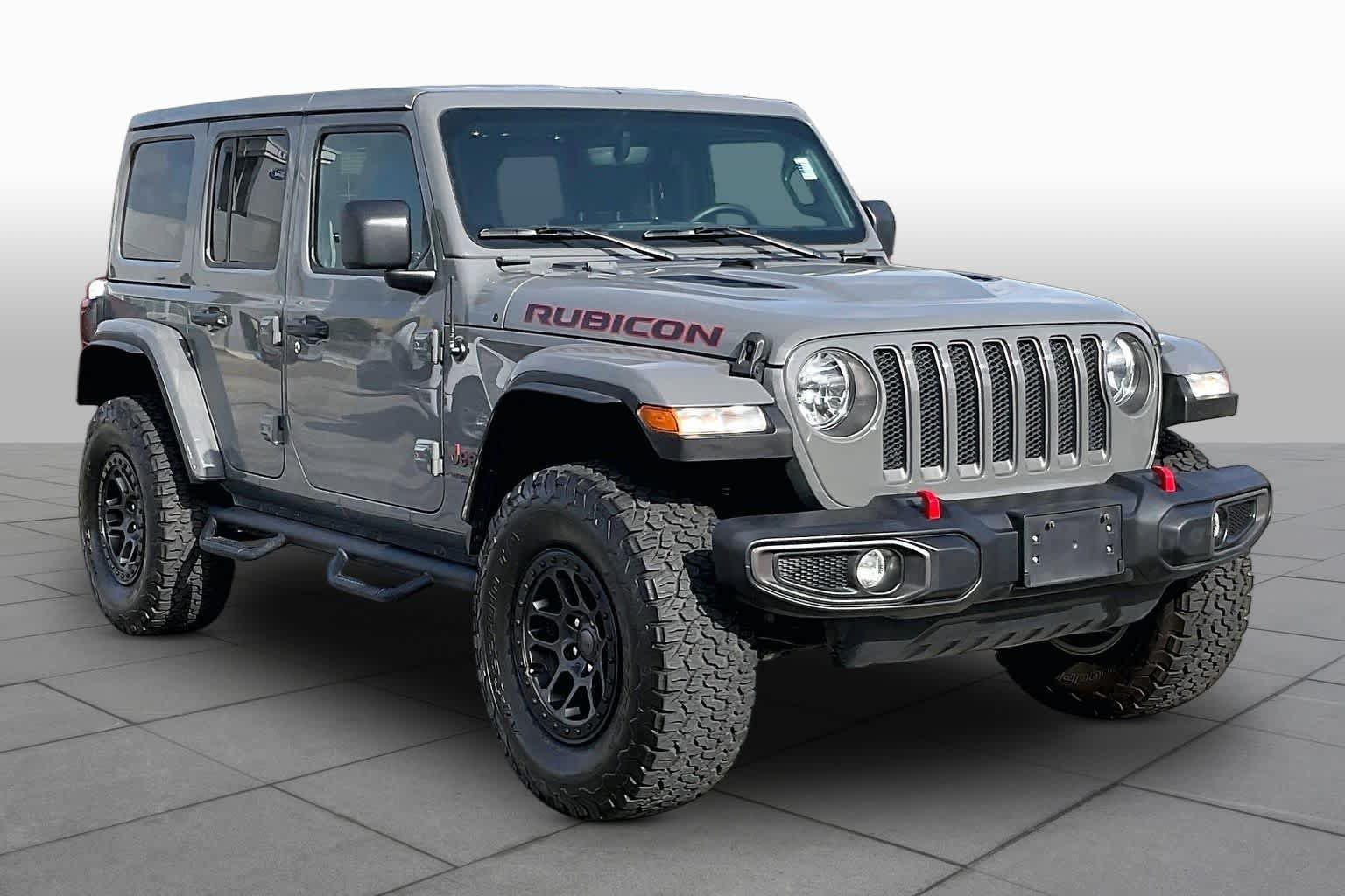 Certified Used 2021 Sting Gray Clearcoat Jeep Unlimited Rubicon image 3