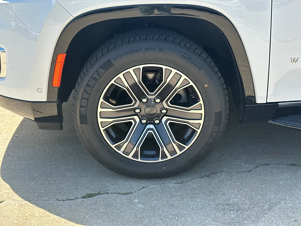 Used 2024 Bright White Clearcoat Jeep Series II image 6