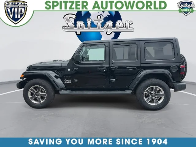 Used 2021 Black Jeep Unlimited Sahara image 10