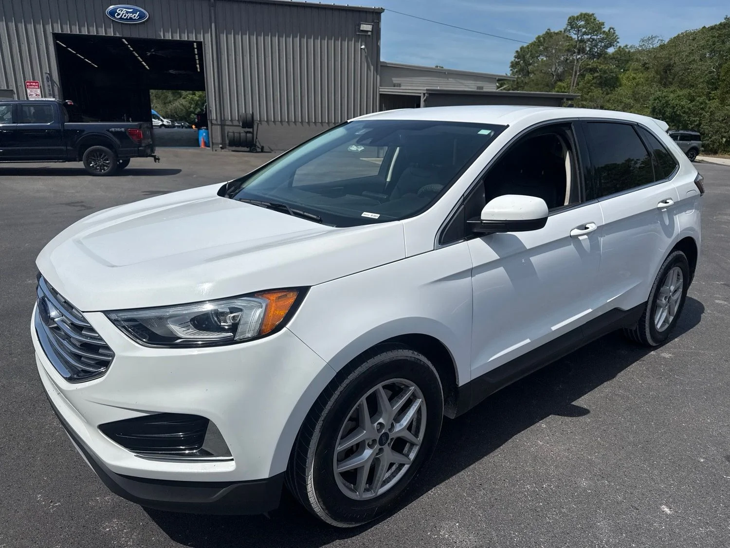 Used 2022 Ford Edge SEL with VIN 2FMPK4J94NBA38197 for sale in Spring Hill, FL