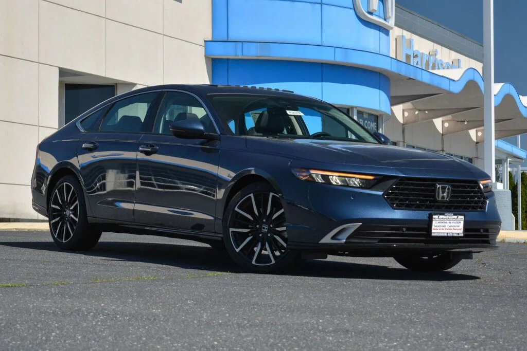 New 2026 Canyon River Blue Metallic Honda Touring Hybrid image 1