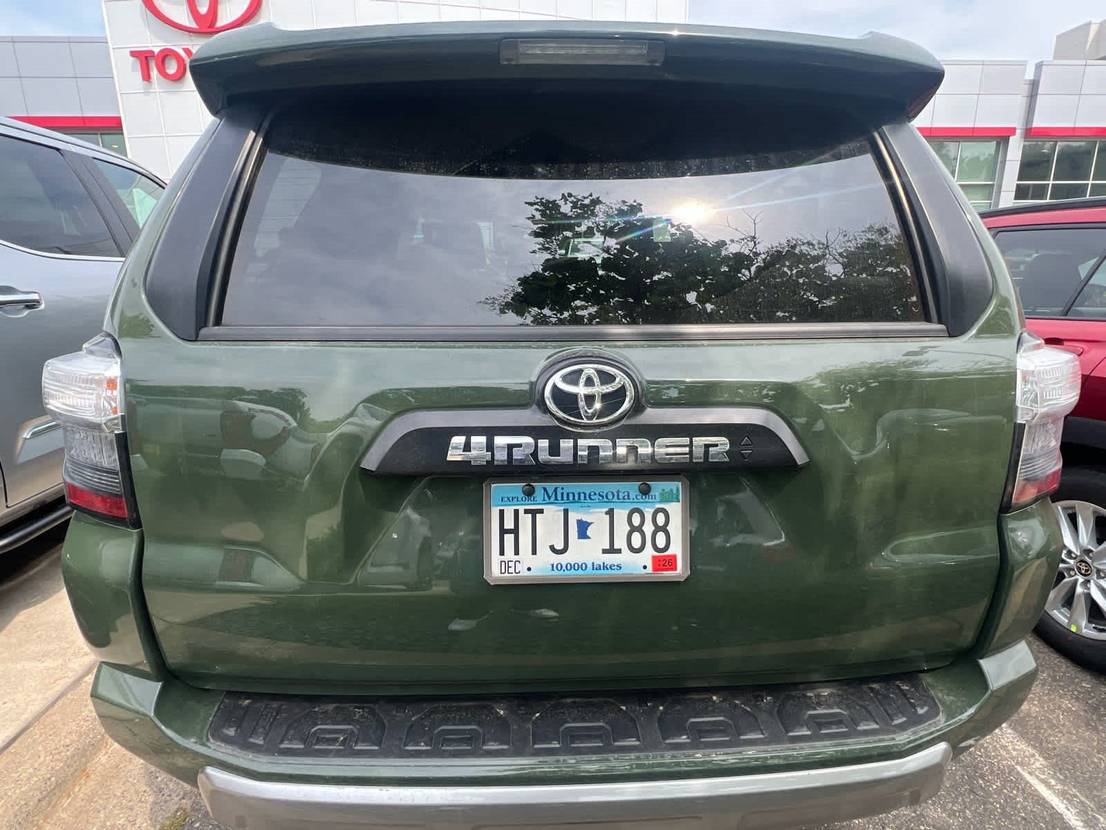 Used 2022 Army Green Toyota TRD Off Road Premium image 7