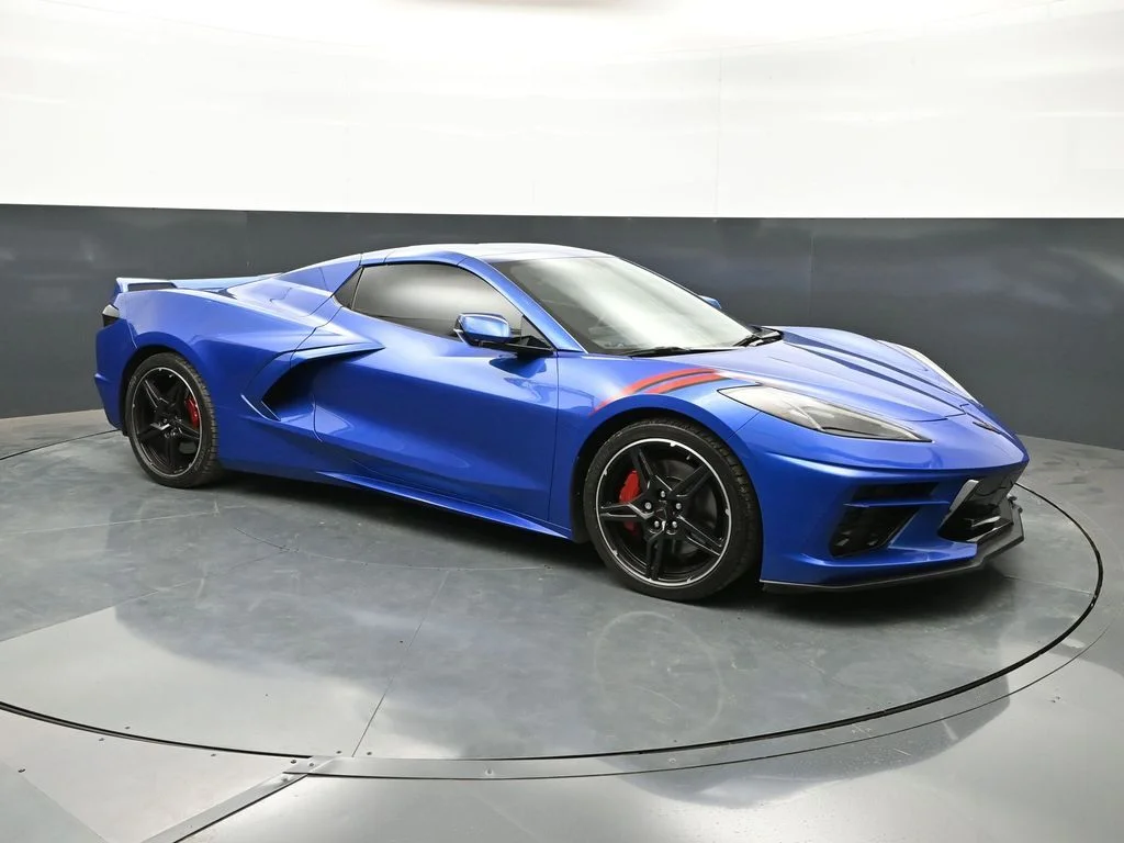 Used 2022 Blue Chevrolet Stingray image 5