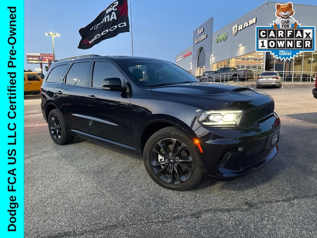 Certified Used 2024 Blue Dodge R/T Plus image 1