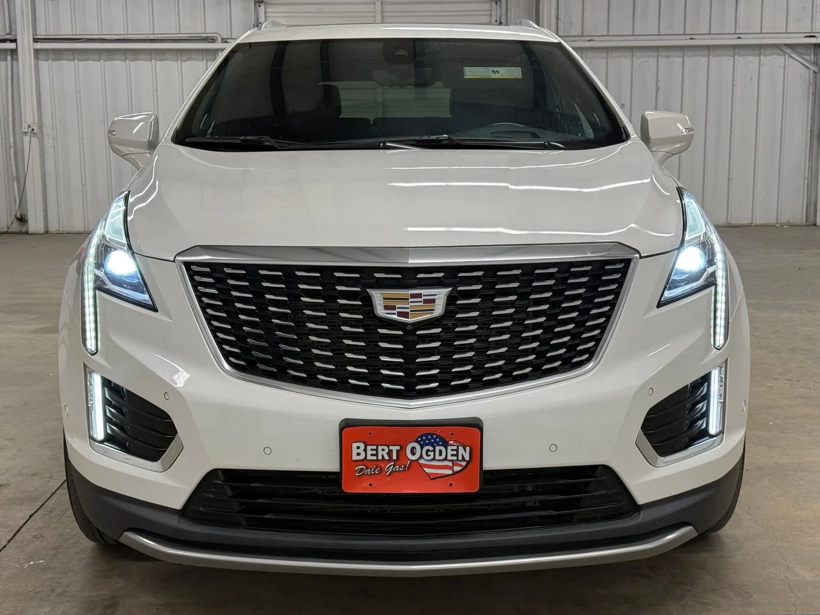Used 2022 White Cadillac Premium Luxury image 2