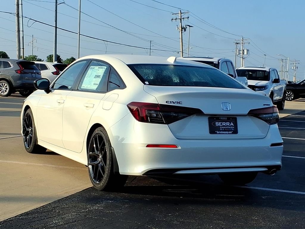 New 2026 Platinum White Pearl Honda Sport image 9