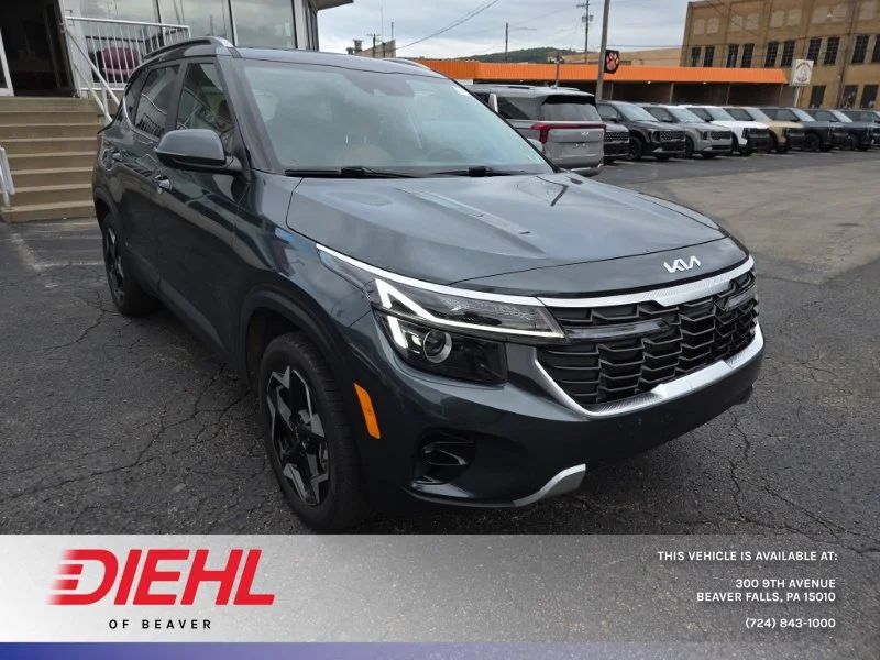 Used 2024 Gravity Gray Kia EX image 1