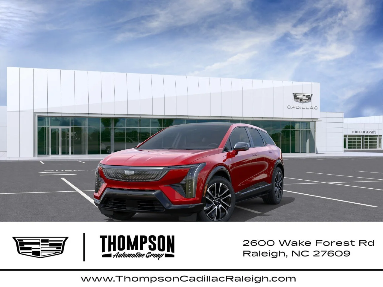 New 2026 Radiant Red Tintcoat Cadillac Sport image 8