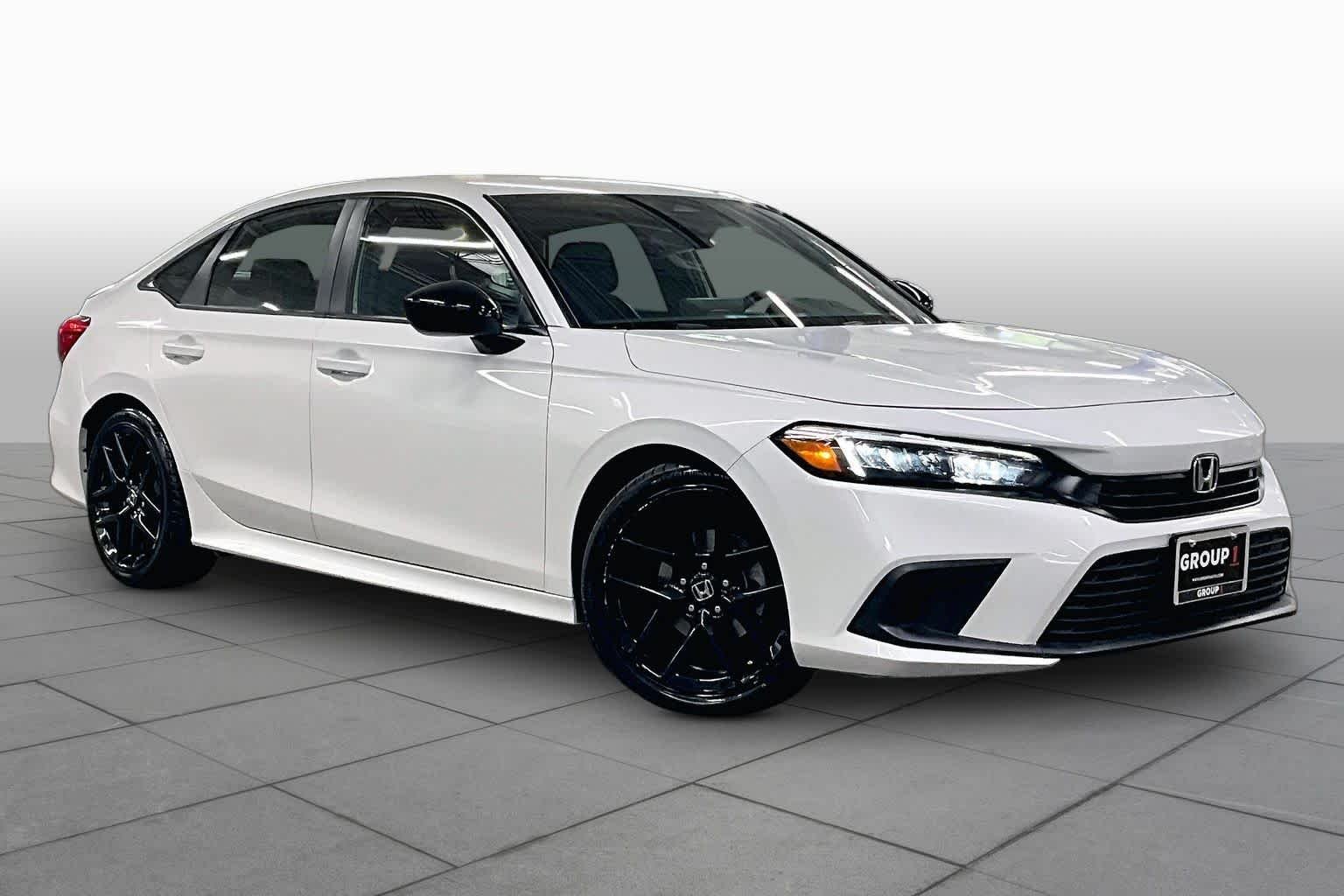Used 2024 Platinum White Pearl Honda Sport image 3